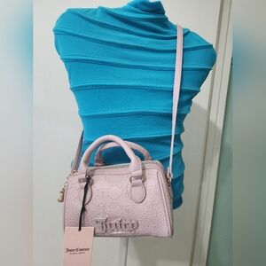 Juicy Couture Dusty Blush Crossbosy Bag Adjustable Strap